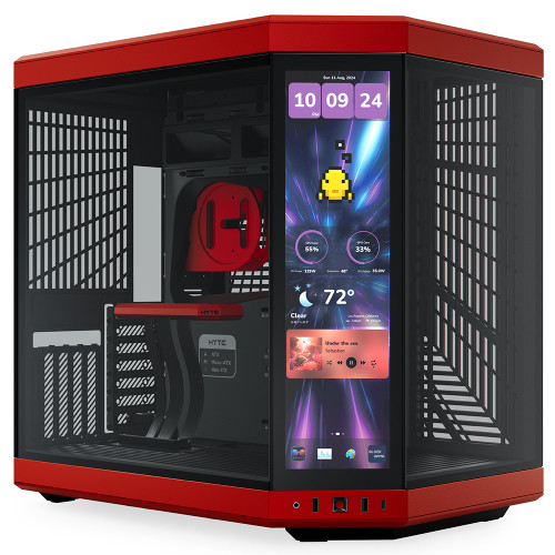 HYTE Y70 Touch Infinite Black/Cherry｜ツクモ公式通販サイト