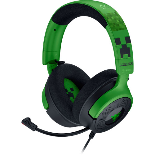 Razer レイザー Kraken V4 X Minecraft Edition 有線USB接続