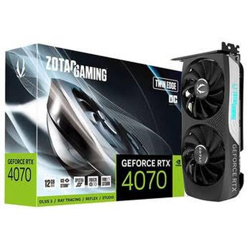 ZOTAC ゾタック ZOTAC GAMING GEFORCE RTX 4070 Twin Edge OC｜ツクモ