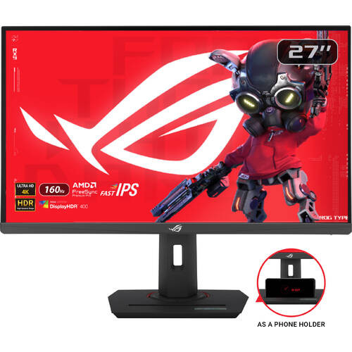 ASUS エイスース ROG Strix XG27UCS 27インチ 4K ゲーミングモニター