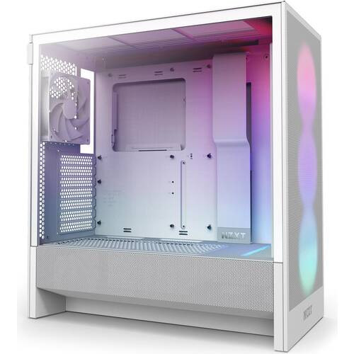 NZXT エヌズィーエックスティー H5 Flow RGB White CC-H52FW-R1