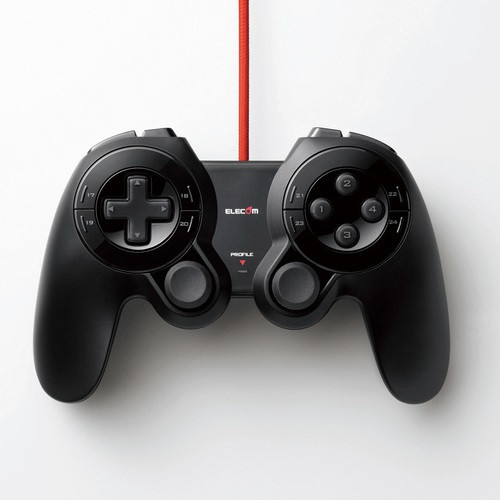 ELECOM エレコム JC-DUX60BK USB有線 ゲームコントローラー 24ボタン