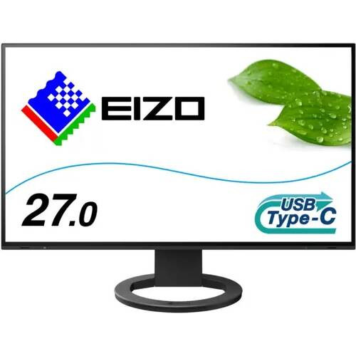 EIZO エイゾー FlexScan EV2781-BK （ブラック） 27インチ WQHD(QHD