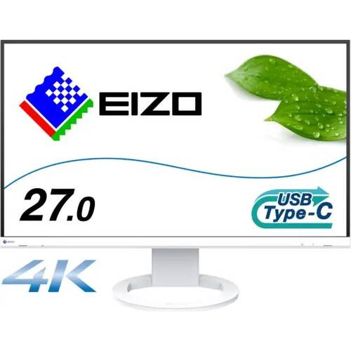 EIZO エイゾー FlexScan EV2740S-WT ホワイト 27インチ 4Kビジネス向け