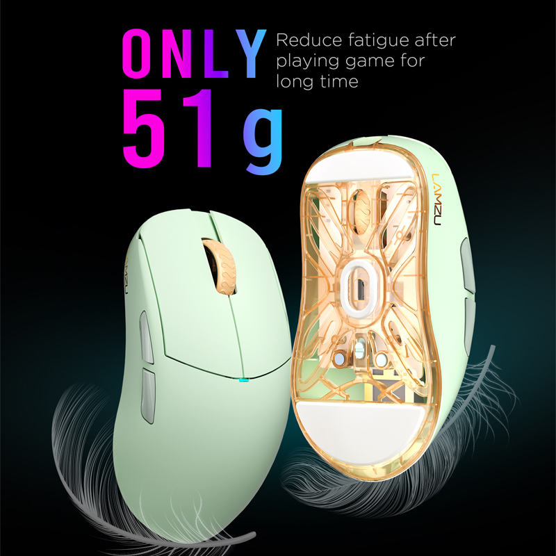 LAMZU Atlantis Mini Pro (4K Compatible) Matcha Green ワイヤレス