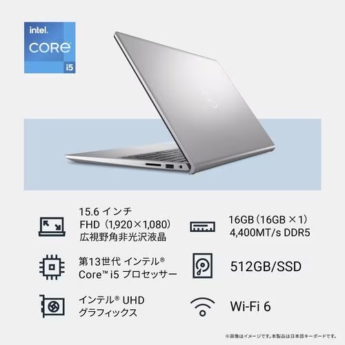 DELL デル ノートPC Dell15 DC15250 ND65-GHM3S [15.6型 /i5-1334U