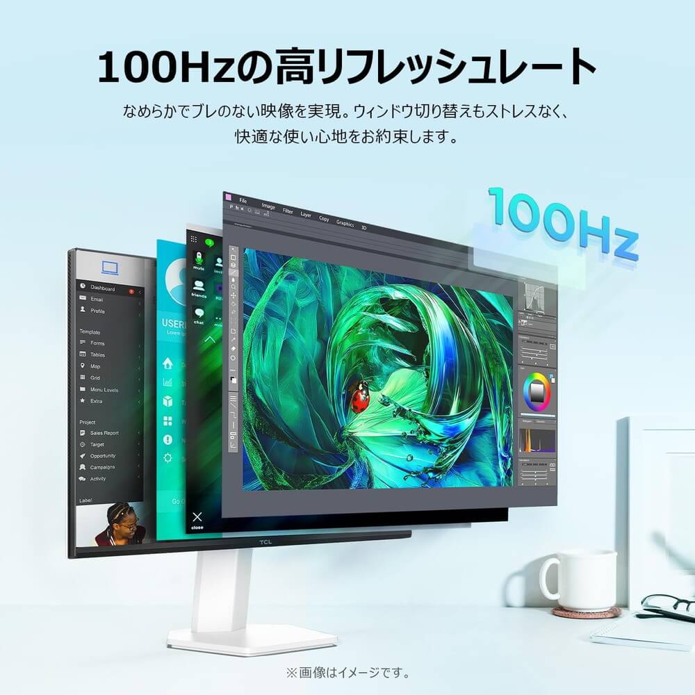 TCL ティーシーエル 24G54 24インチ フルHDモニター VAパネル 84zone
