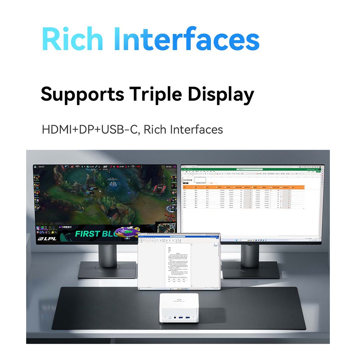 MINISFORUM ミニズフォーラム ミニPC UN1360W-32/1T-W11pro(13620H