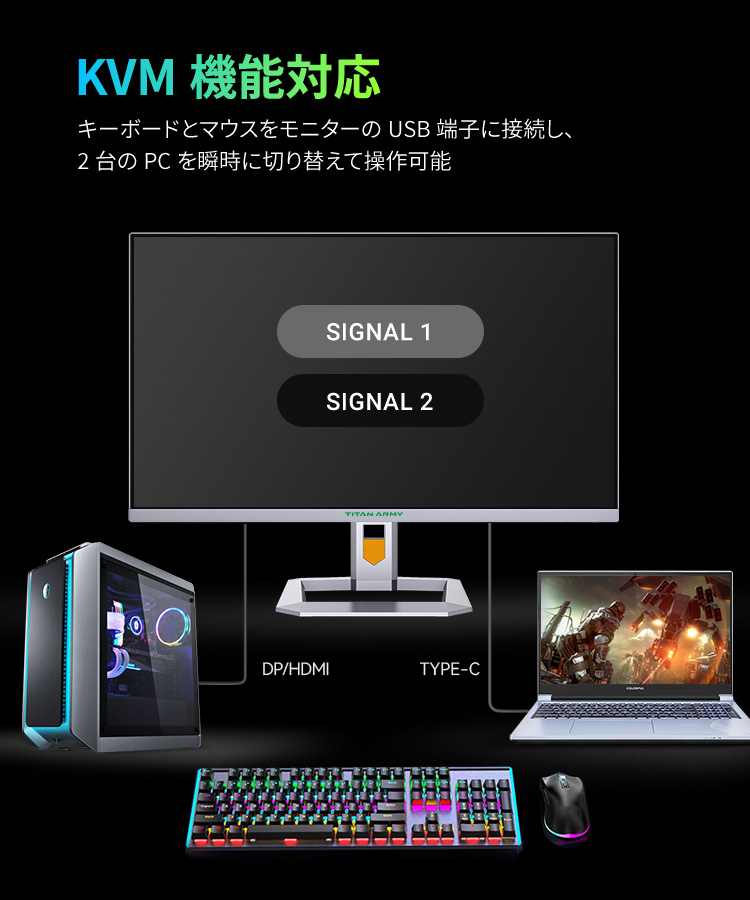 Titan Army タイタンアーミー P32A6V-PRO 32インチ 4K ゲーミング