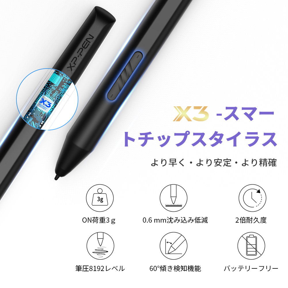 XPPen エックスピーペン Artist 16セカンド ブラック 15.4インチ フル