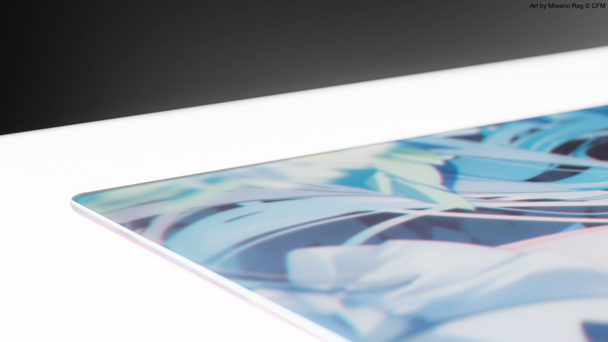 WALLHACK 初音ミクコラボレーション商品 WALLHACK製ガラスゲーミング