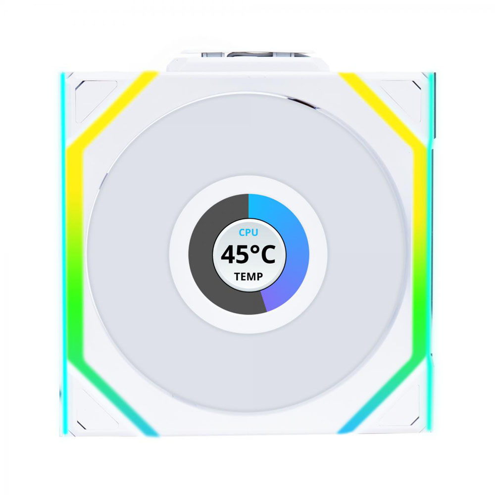 Lian Li リアンリー UNI FAN SL Wireless WT UF-RS-SL120-LCD-WLS-3W