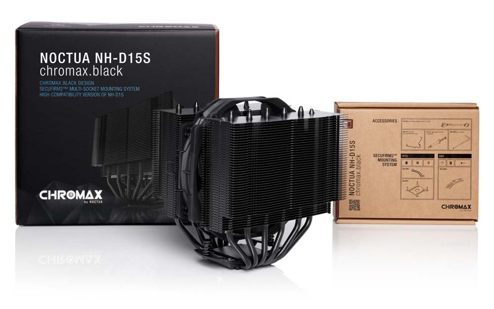 Noctua ノクチュア NH-D15S chromax.black｜ツクモ公式通販サイト