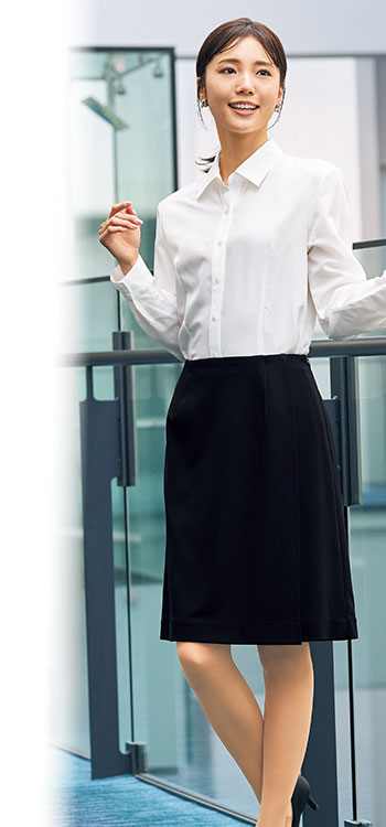 通年]ラップキュロット[ストレスフリーボトム](21-71875) | 株式会社