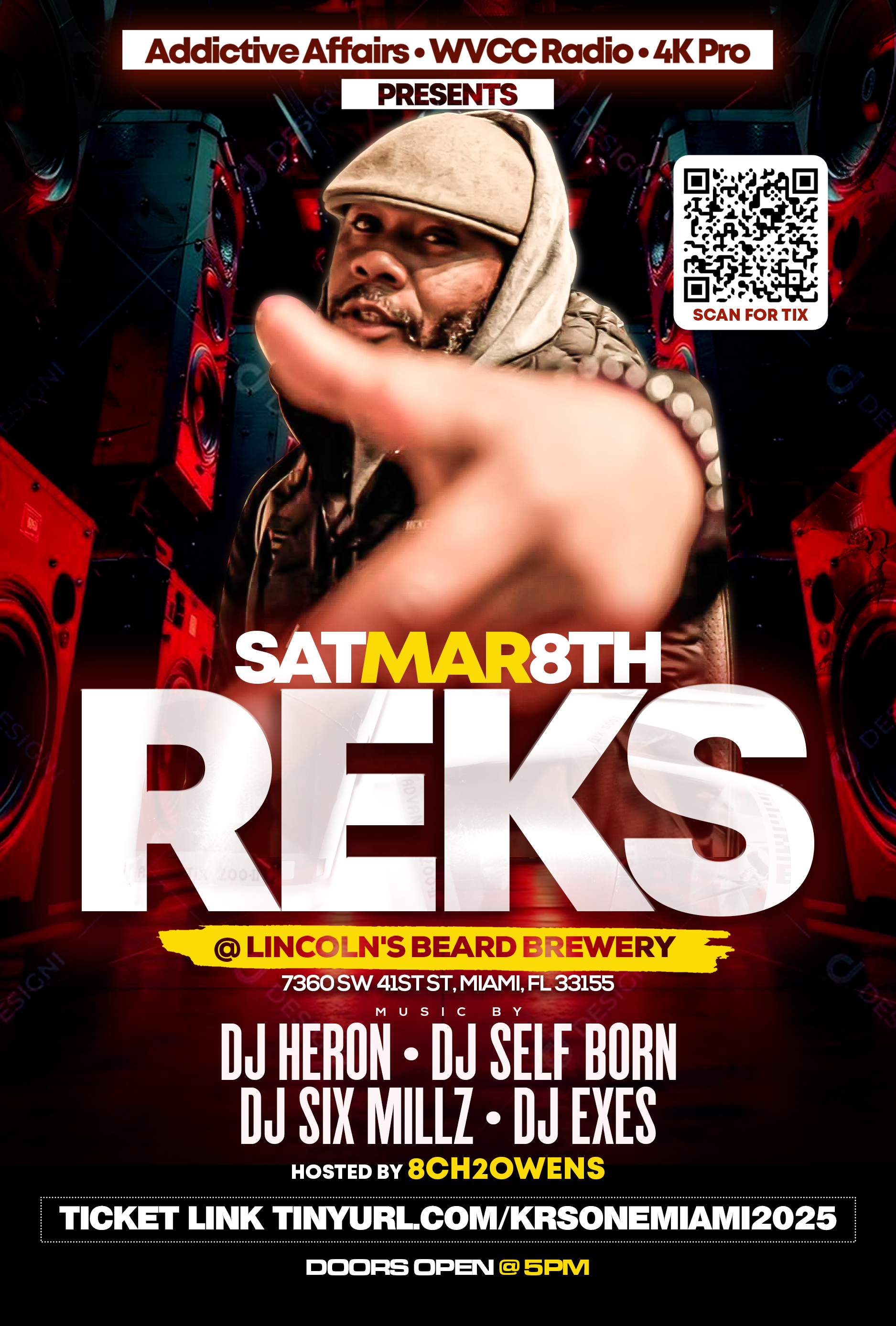 KRS One Live @ Lincoln's Beard Brewery