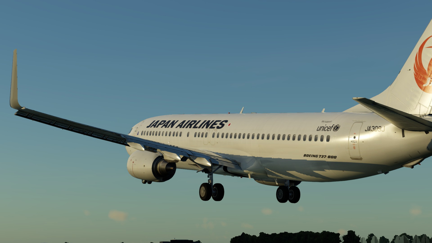 ⚡JAPAN AIRLINES 4K / JA309J / ZIBO 737-800 - X-Plane.to