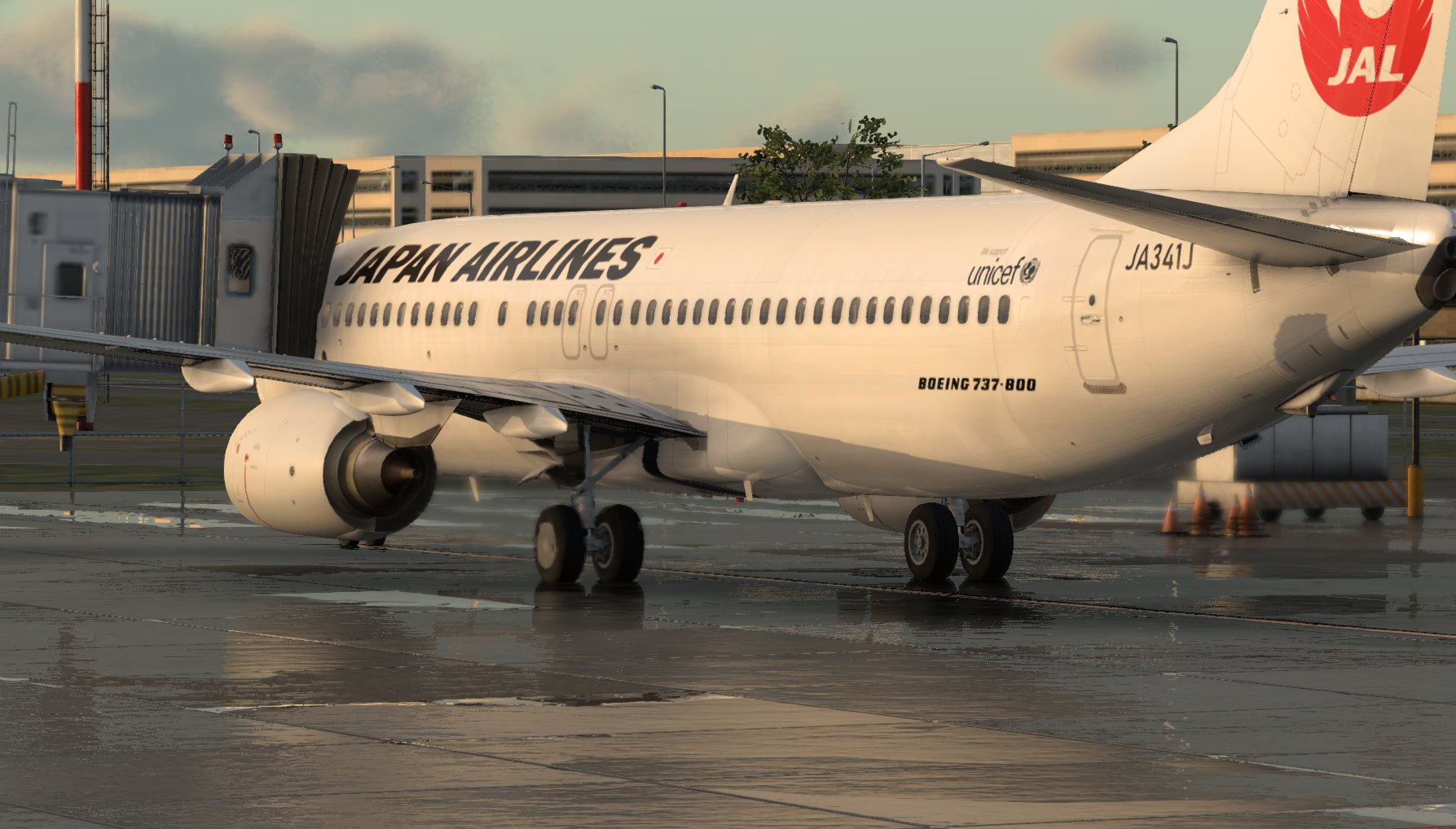 Japan Airlines N341J (Zibo 737-800) - X-Plane.to