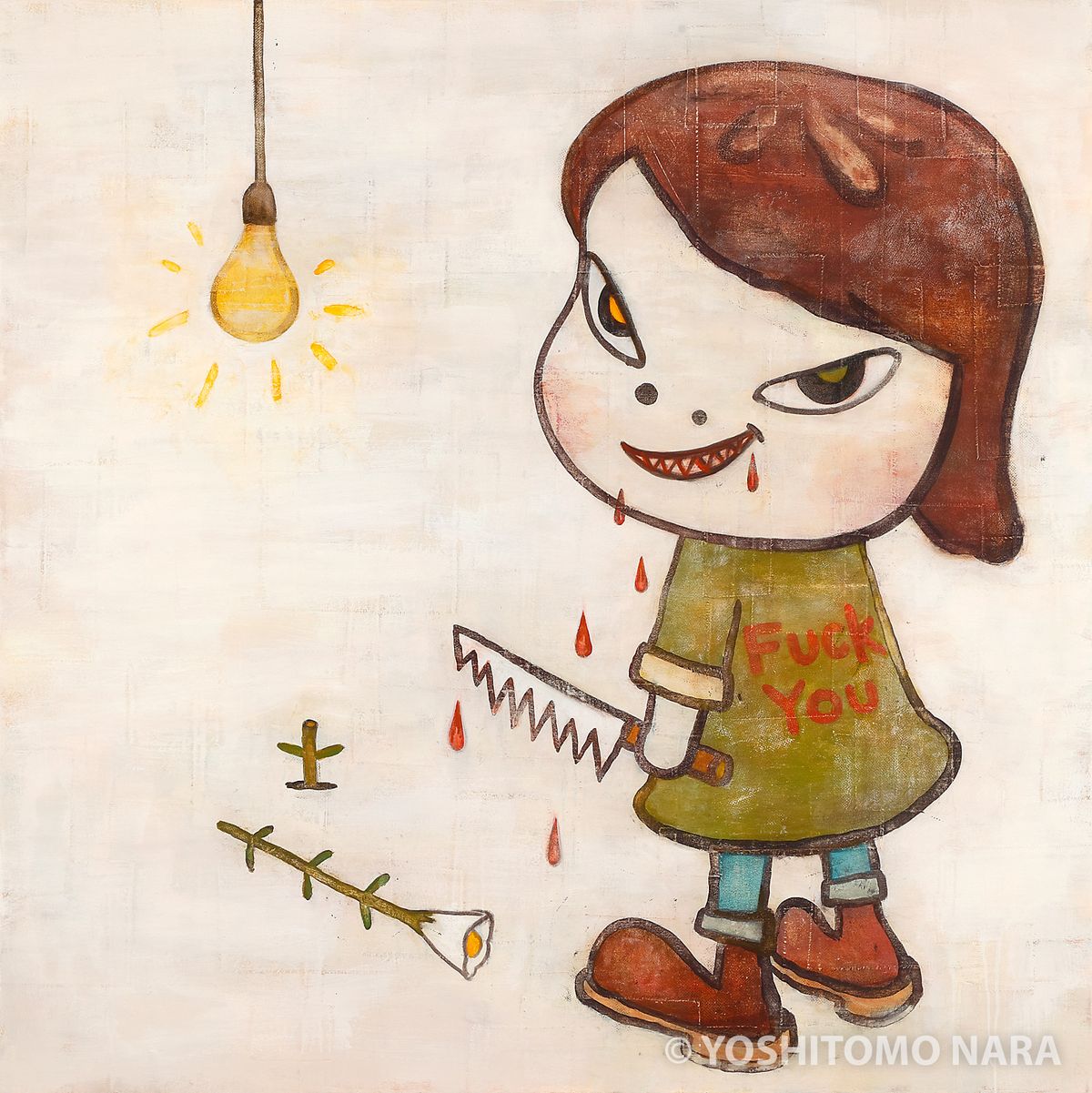 No.YNF6767 - Dead Flower 2020 Remastered 2020 | YOSHITOMO NARA The