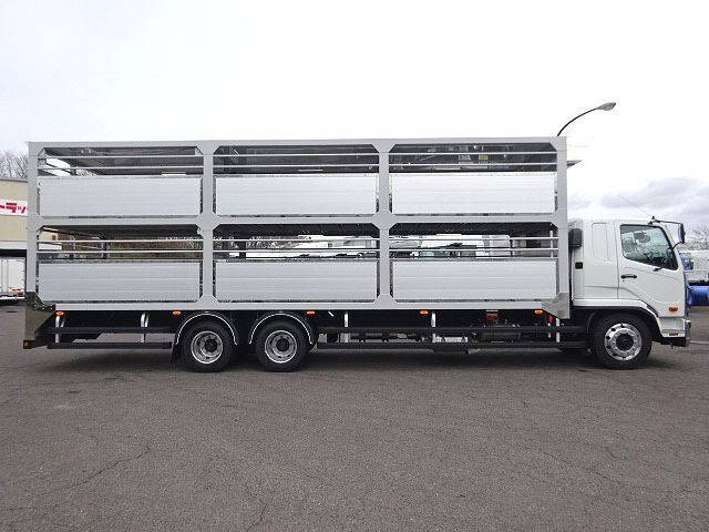 R6 2DG-FQ62F 新車家畜車 豚運搬 2階建 エレベーター式 家畜運搬車 増