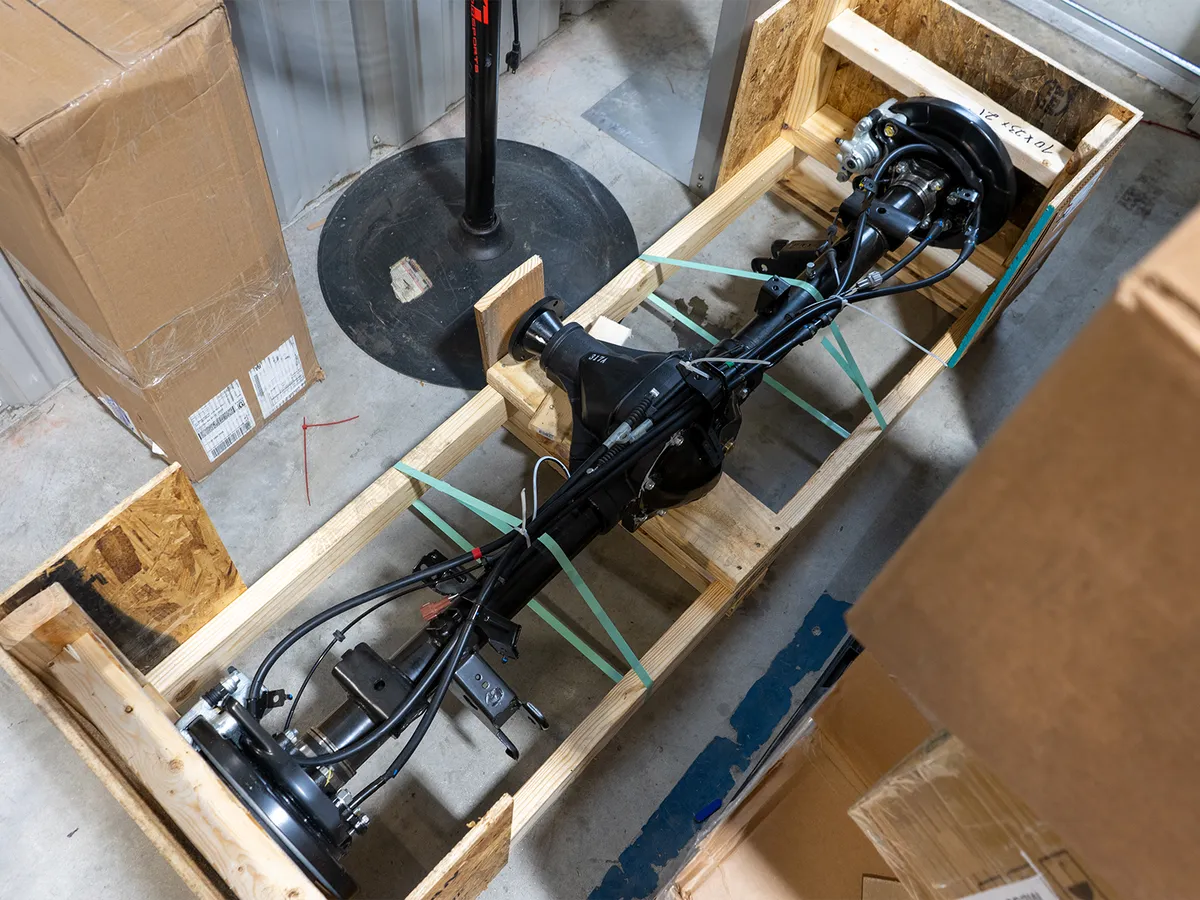 OEM VQ40DE Frontier Rear Axle Assembly - C200 Long Bed