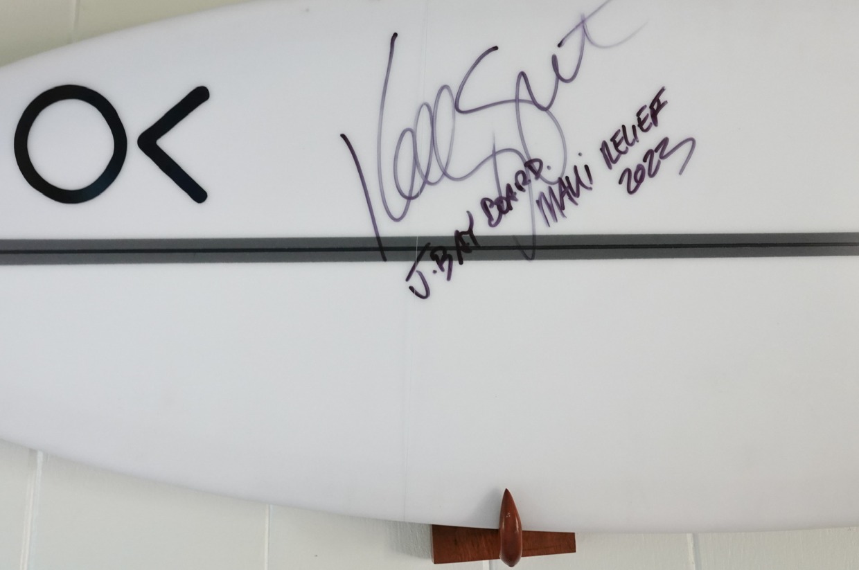 Kelly Slater SIGNED Surfboard | Pro Board Auction | Boards For