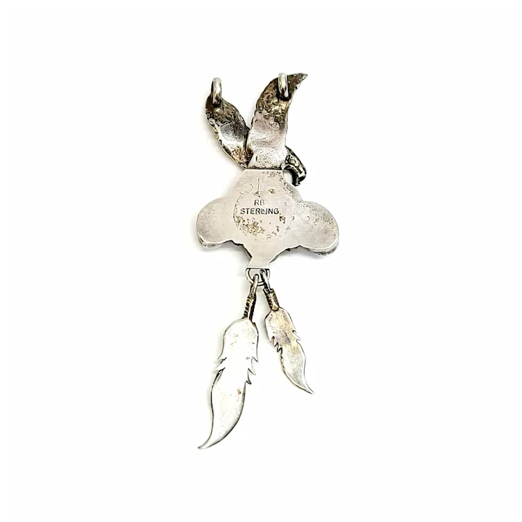 Native American Richard Begay Navajo Sterling Silver Turquoise