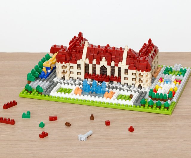 台湾 瑞穂天河国際観光ホテル ナノブロック 城 積み木 cosmoscreation