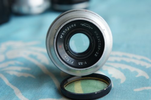ロシア INDUSTAR-22 50mm F/3.5 レンズ M39 ZENIT KRISTALL START用