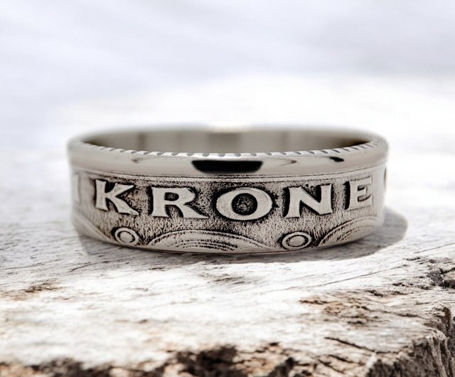 ウクライナ デンマーク コイン リング 1 クローネ 1990-2020 コイン