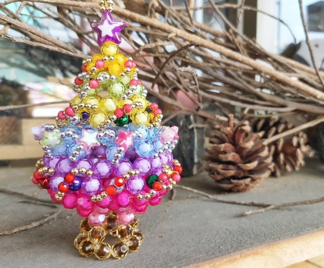 台湾 【Ci Guang Handmade】モデリングビーズペンダントオーナメント