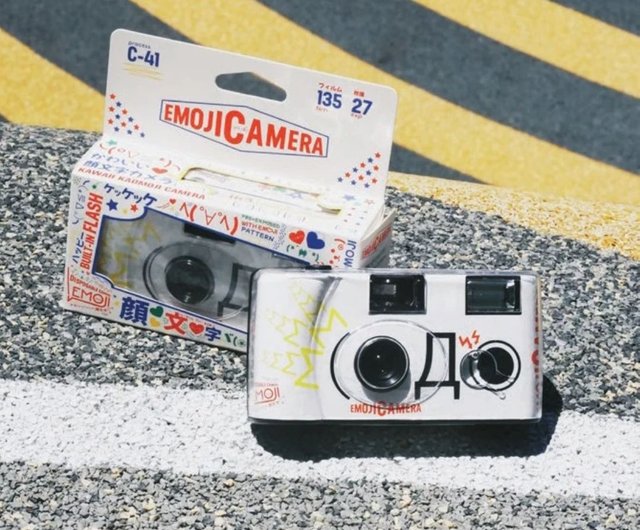 香港 Retocolor Emoji 400 35MM 使い捨てカメラ 使い捨てカメラ