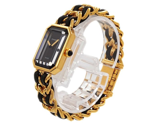 香港 【LA LUNE】中古 シャネル プルミエール スモール キューブ