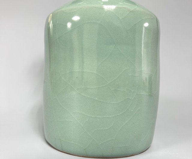 送料無料】台湾 南宋龍泉窯青磁鳳耳花瓶 コレクター - Pinkoi