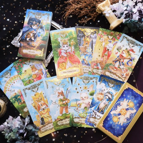 台湾 小動物のタロットカード リマスター版 ご注文の際は、注意事項を