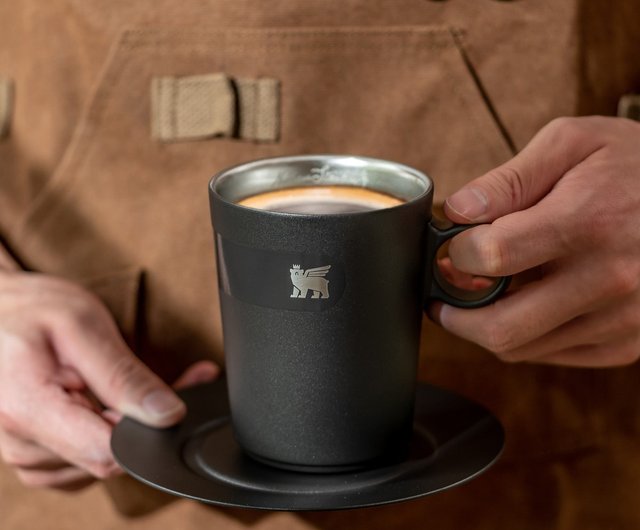 台湾 STANLEYモーニングライト2層ステンレスラテコーヒーカップセット