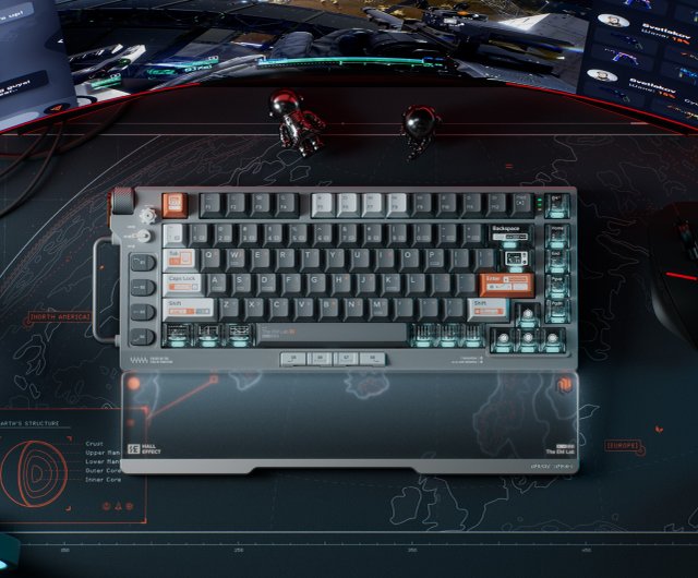 NuPhy Field75 HE Esports 磁気スイッチ ゲーミング メカニカル