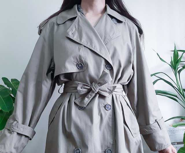 送料無料】タイ TOWNE LONDON FOG ヴィンテージ ブラウン カーキ