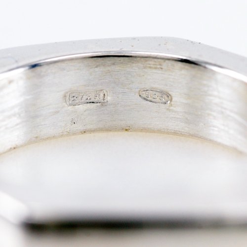 日本直送】グッチ GUCCI ナット 9.5号 リング・指輪 ヘキサゴン