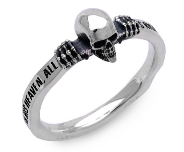 送料無料】スカル/リング シルバー 925/シルバーアクセサリー メンズ