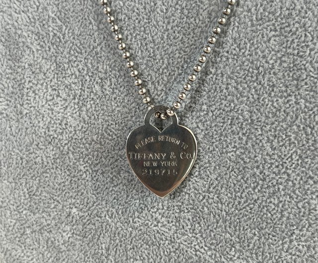 香港 ティファニー シルバー925 ハート型 チョーカー ネックレス