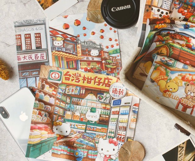 台湾 ハローキティユニバーサルクロス台湾限定12スタイル=クロス限定