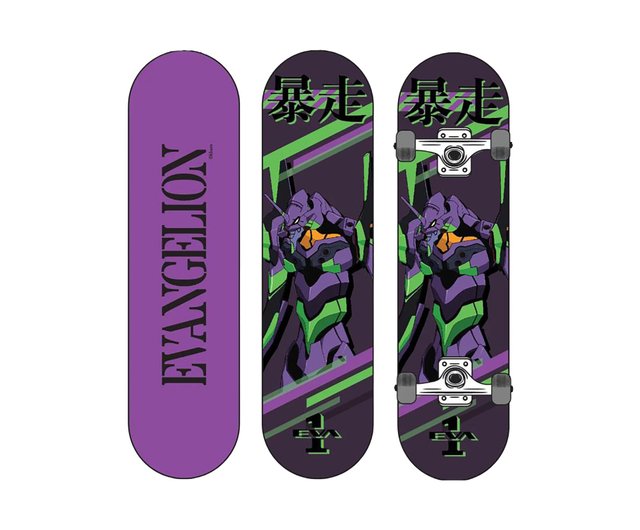 香港 【Caravan EVA】エヴァンゲリオン公式認定周辺機器-スケート