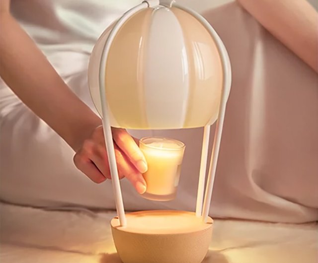 送料無料】ezvalo アロマテラピー メルト蝋ランプ ベッドサイド雰囲気