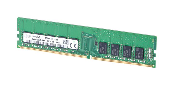 SK hynix 16GB 2Rx8 PC4-2666V-E DDR4 Unbuffered Server-RAM Modul U