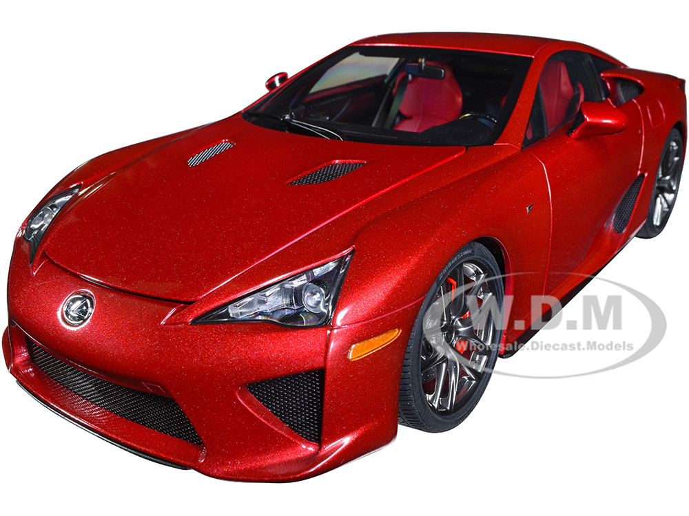 Lexus LFA Pearl Red Metallic 1/18 Model Car Autoart 78853
