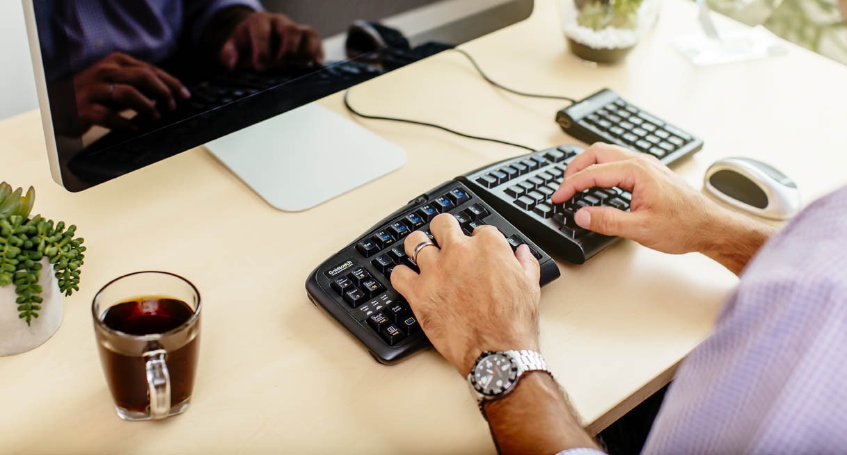 Goldtouch V2 Adjustable Keyboard GTU-0088 | Shop Goldtouch Keyboards