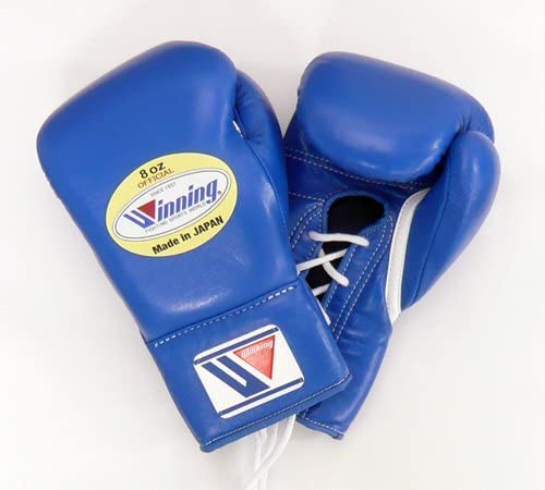 WINNING® BOXING GLOVES 8OZ BLUE | PRO FIGHT SHOP