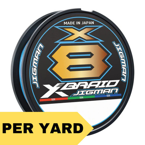 YGK XBraid X9 Fulldrag Braid Multicolor Bulk Spool (3300 yds)