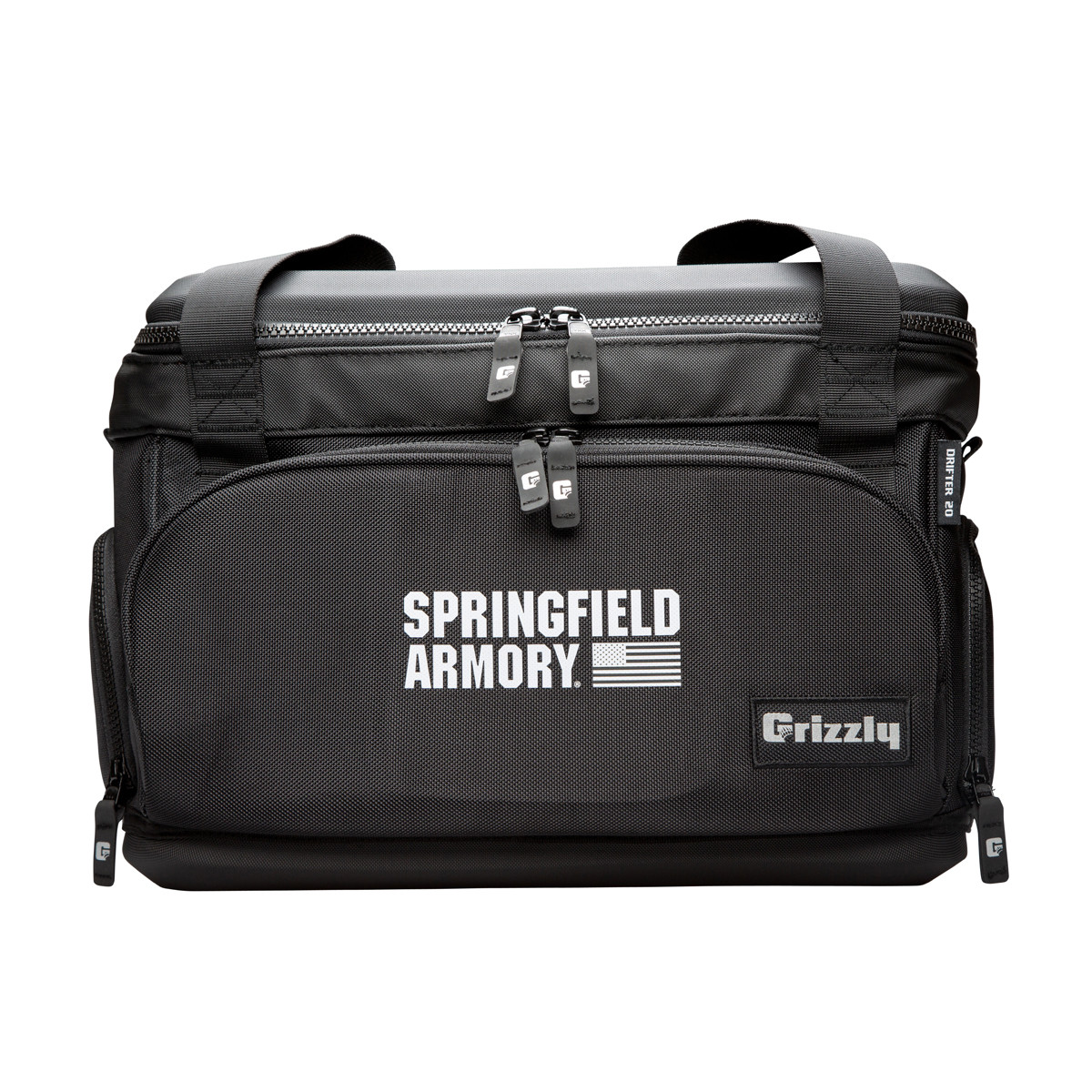Grizzly Drifter 20 soft side cooler w/ Springfield Armory Logo