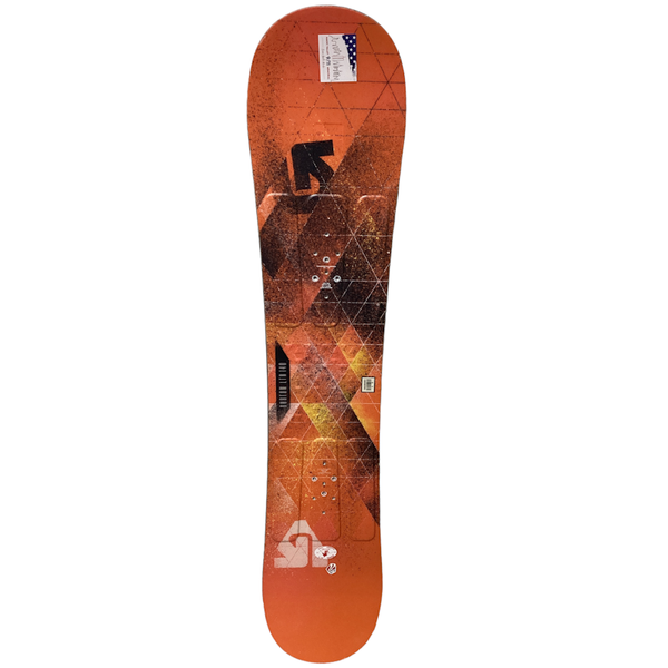 Used Burton FEATHER FORTY Womens Snowboard Only Purple 140 cm